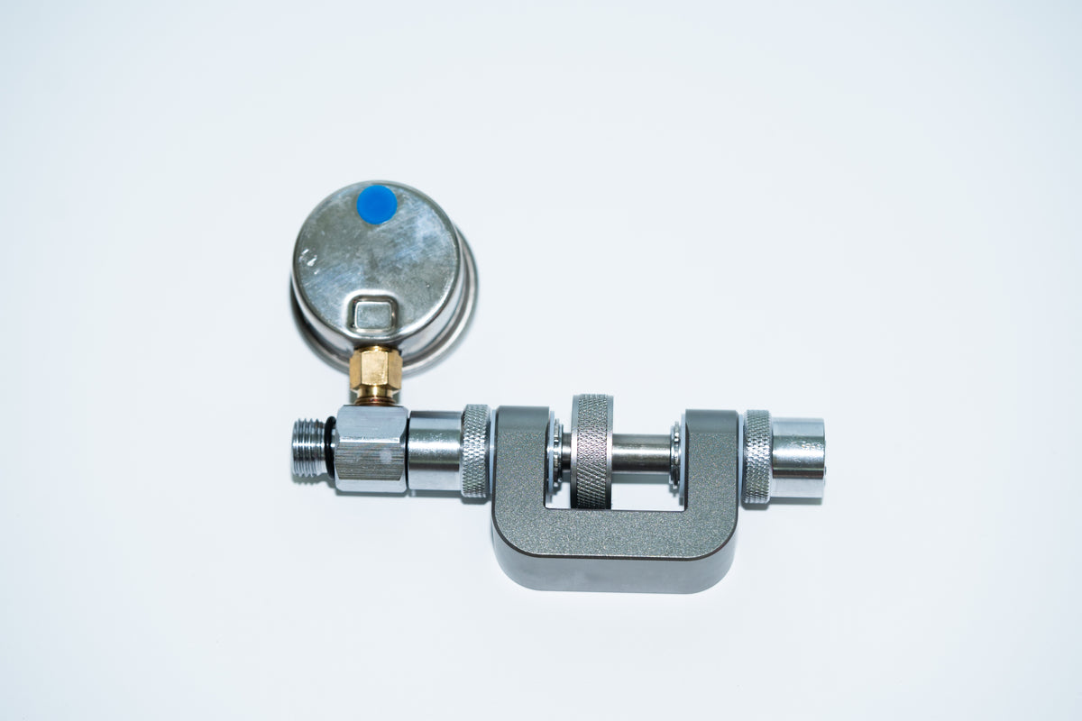 Second Stage In-Line Adjusting Tool with IP Gauge and Shut-off Valve image 3