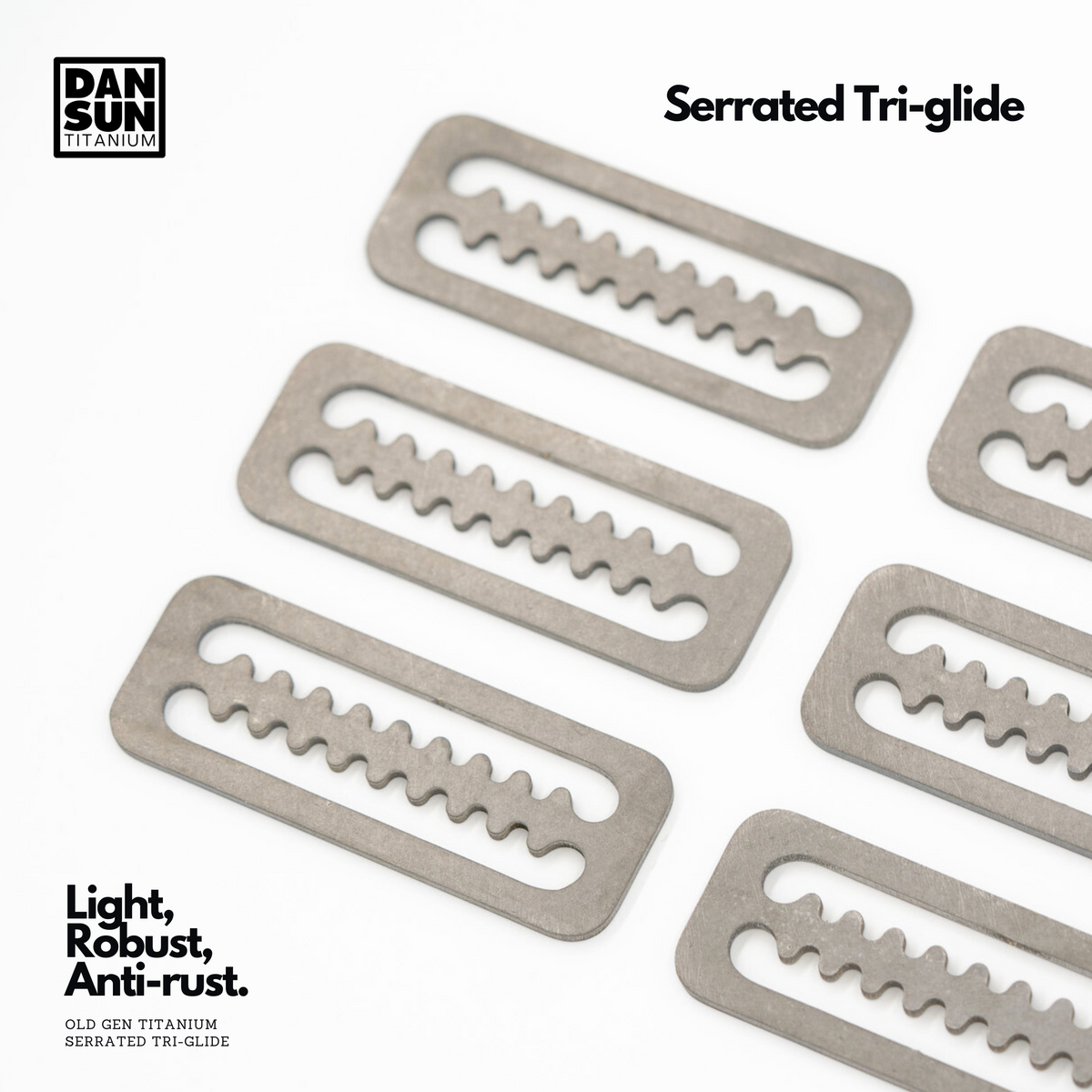 Serrated Tri-glide (2pc) image 2