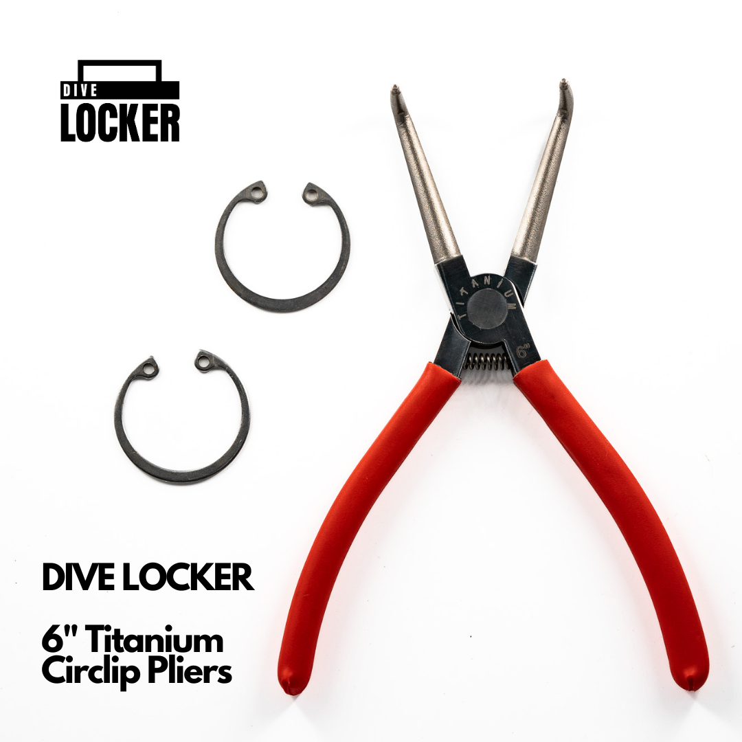 6" Circlip Pliers - Bent Tip image 5