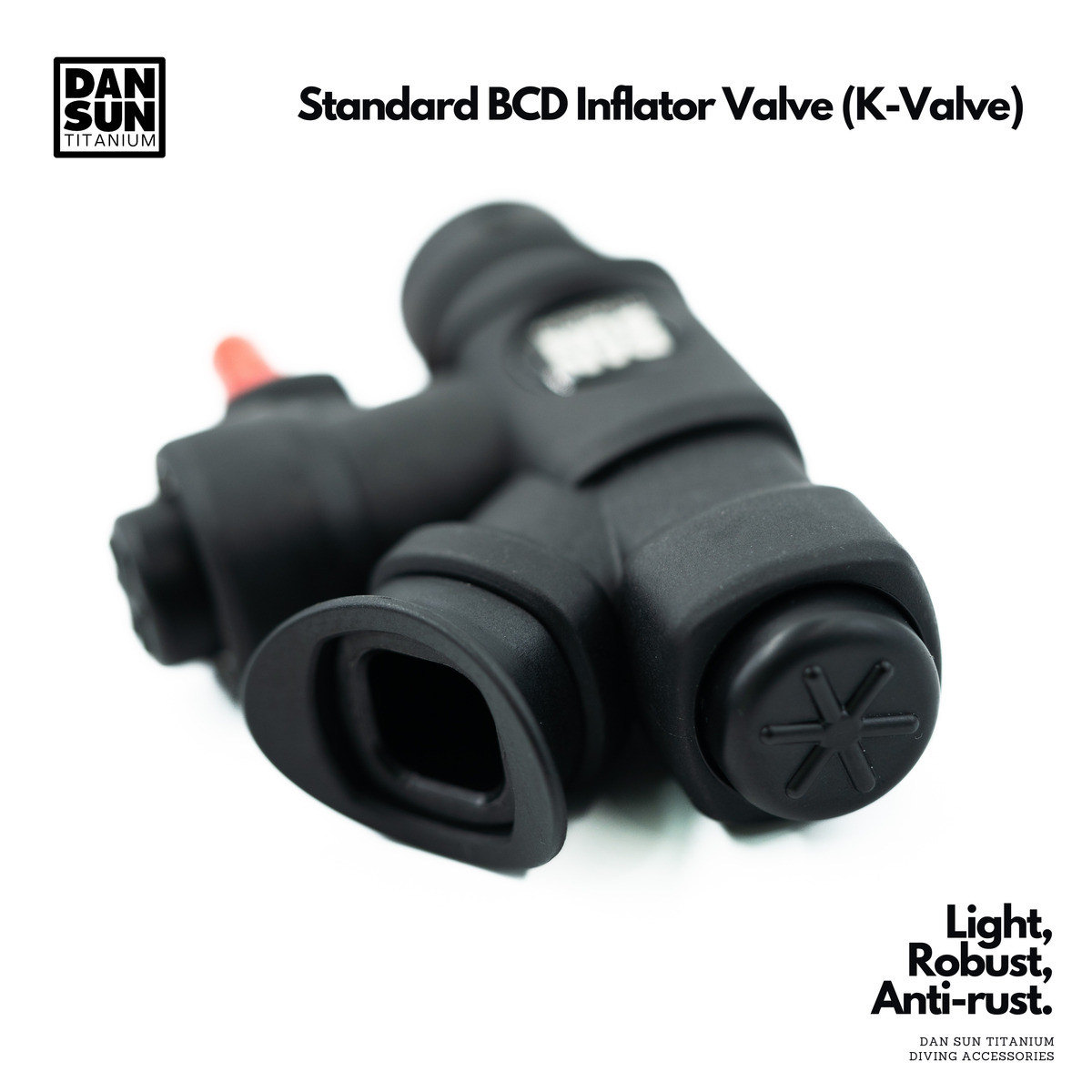 Standard BCD Inflator Valve (K-Valve; Stainless Steel) image 2