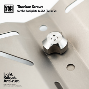 Titanium Screws for BCD Backplates (Set of 2) image 7