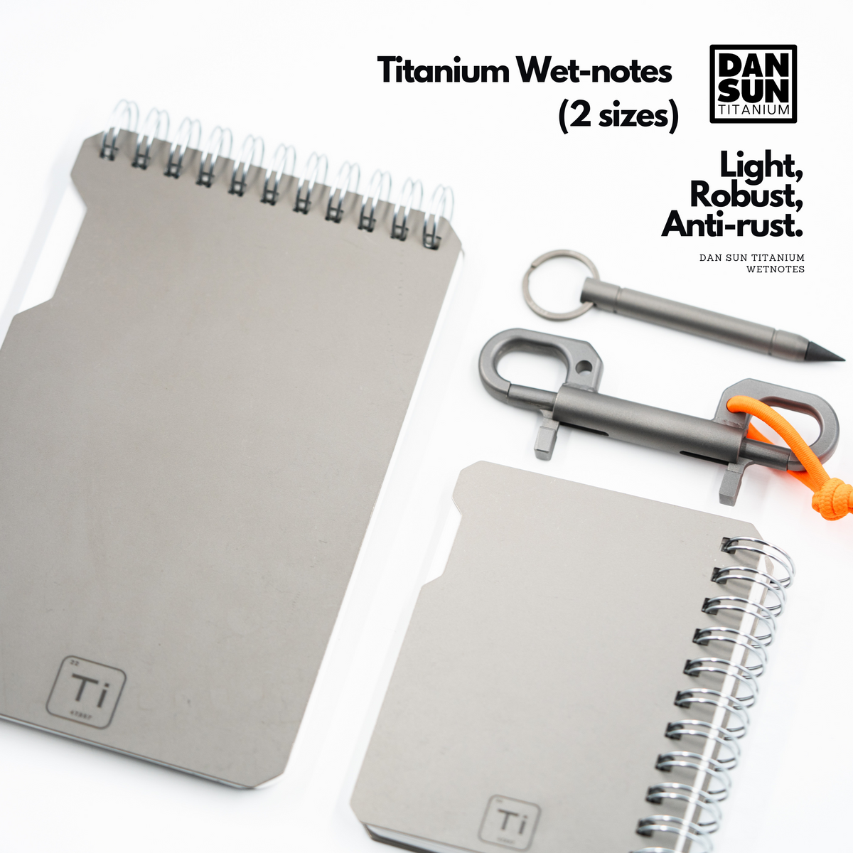 Titanium Wetnotes image 1