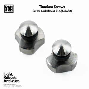Titanium Screws for BCD Backplates (Set of 2) image 3