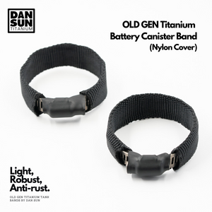 Titanium Battery Canister Band (1pc) image 1