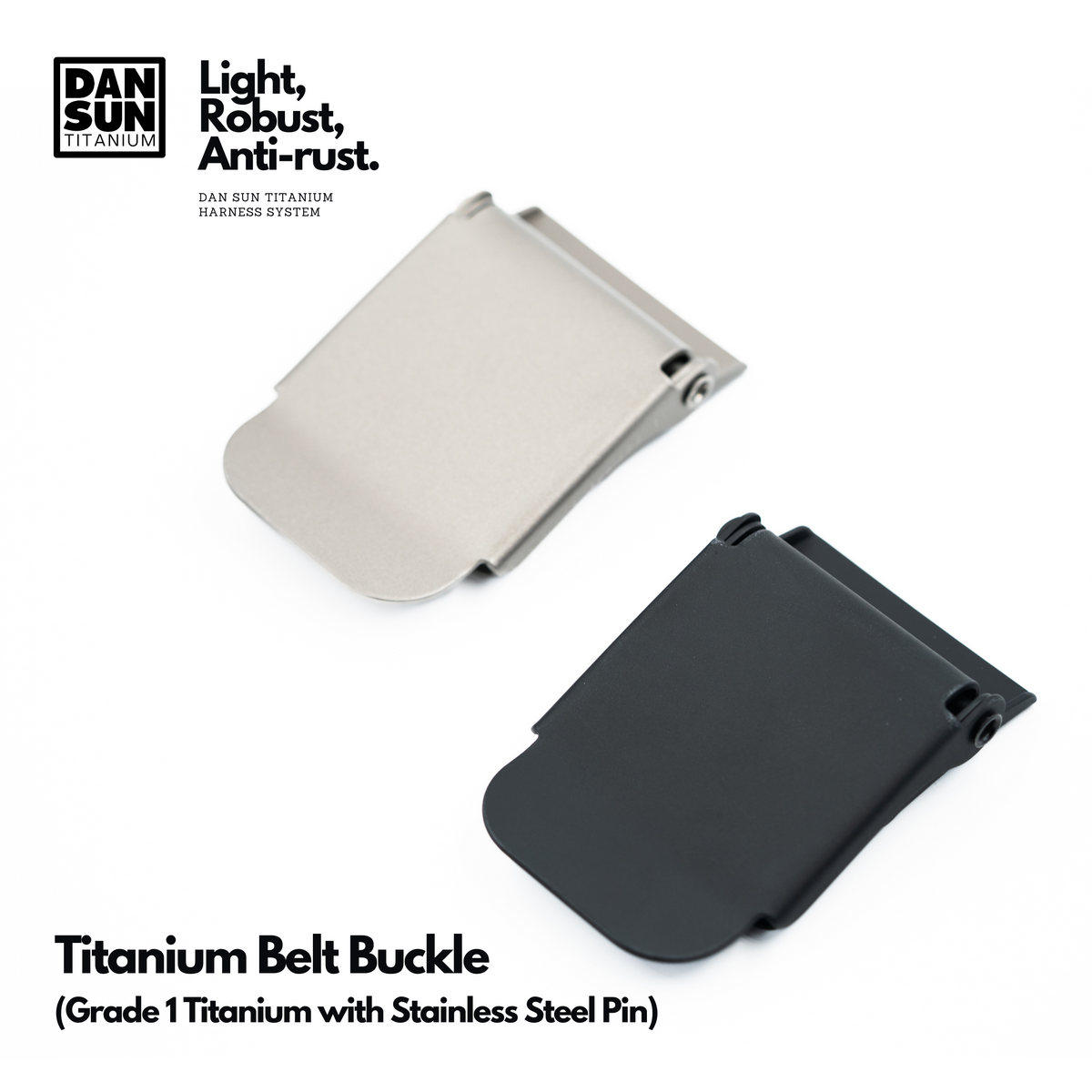 Titanium Belt Buckle image 0