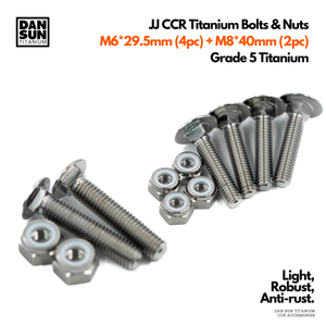 JJ CCR Titanium Screw Set (Bolts & Nuts) image 0