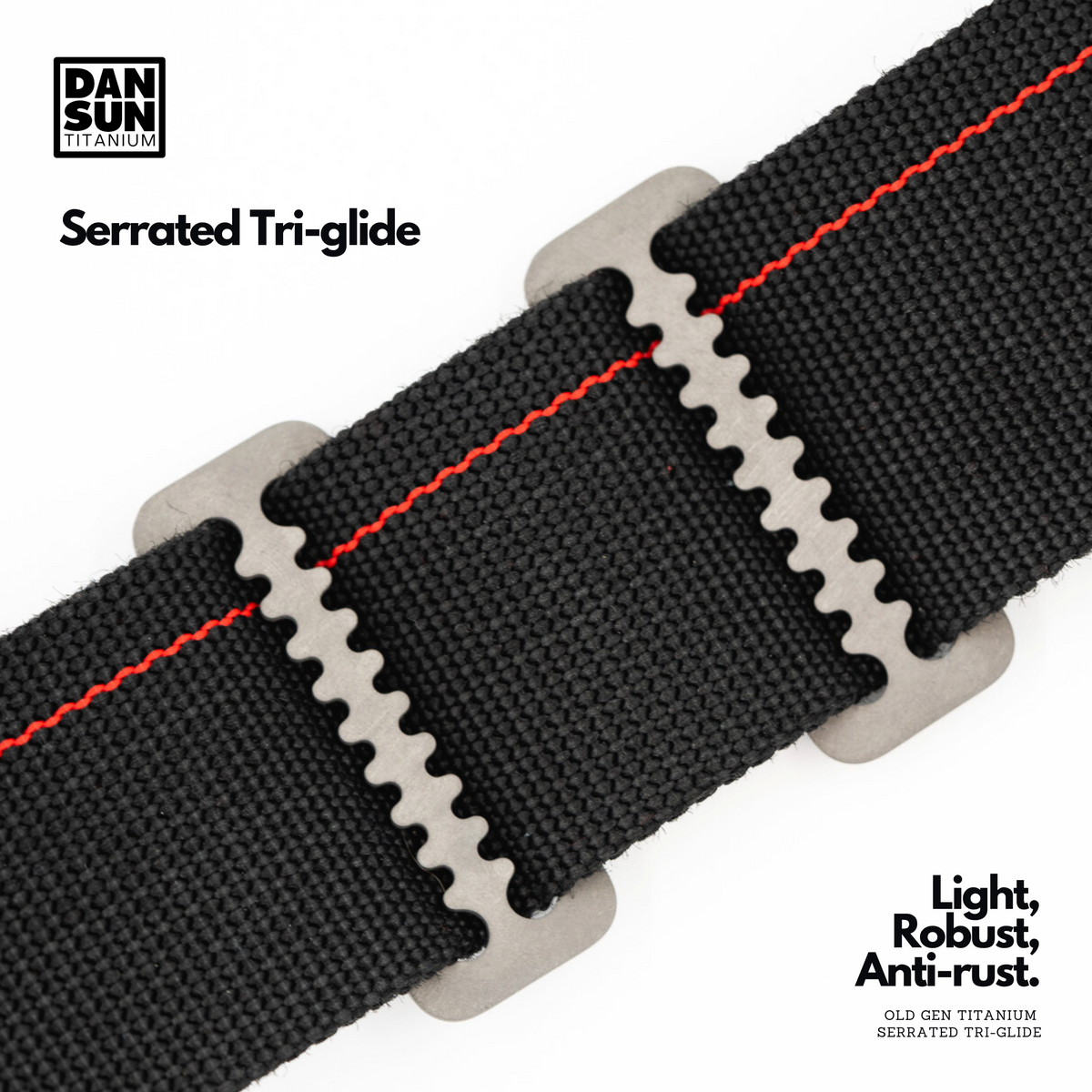 Serrated Tri-glide (2pc) image 0